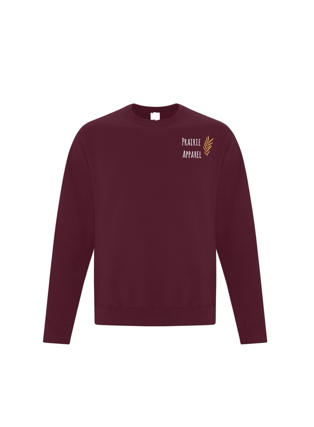 Prairie Apparel Cherry Red Crewneck Classic