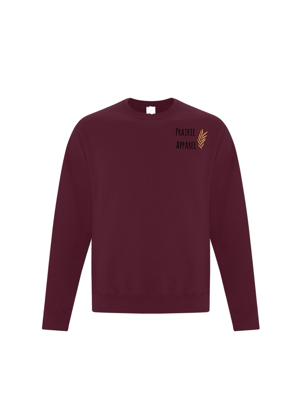 Prairie Apparel Cherry Red Crewneck Classic