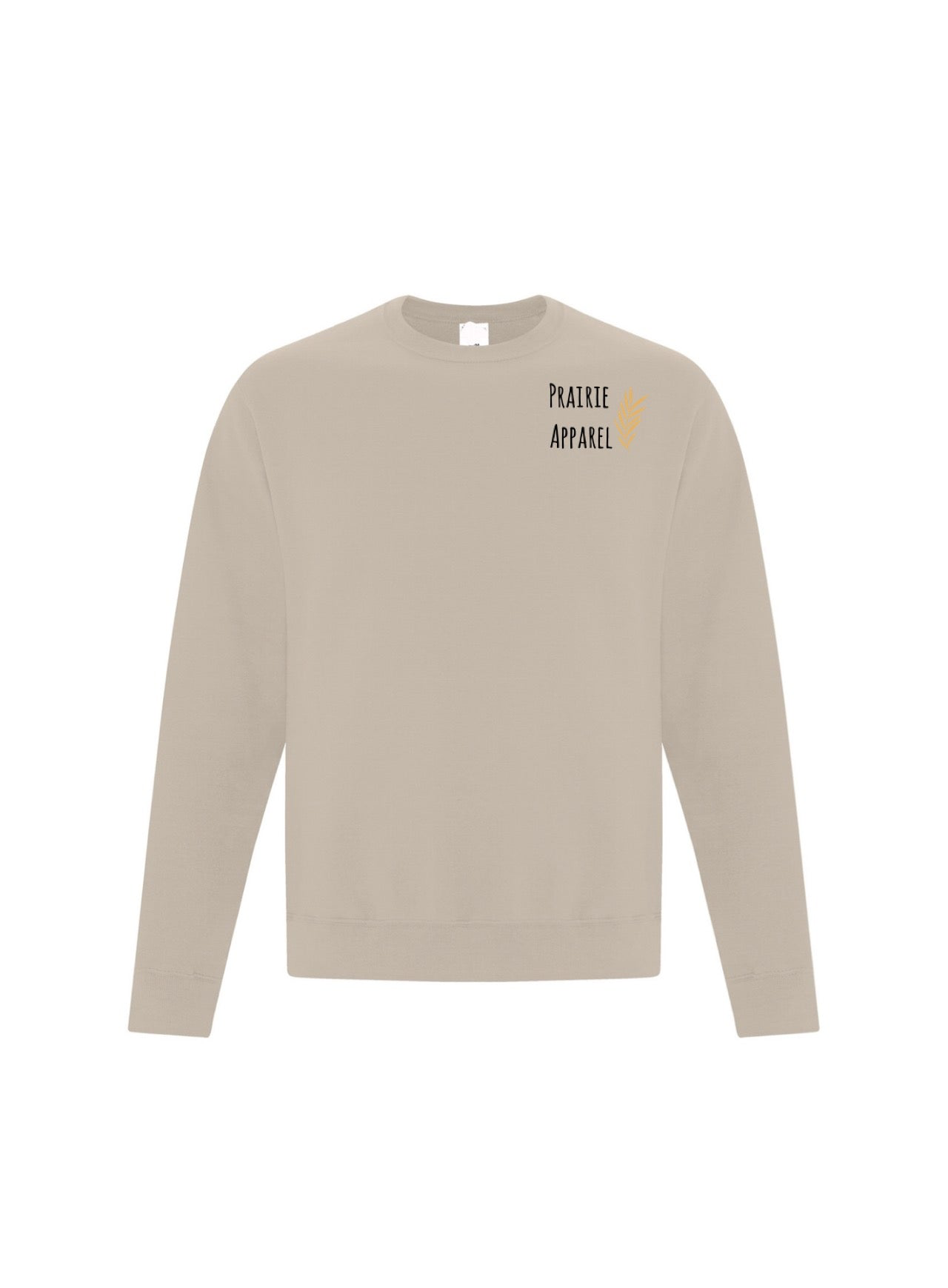 Prairie Apparel Sand Beige Crewneck Classic