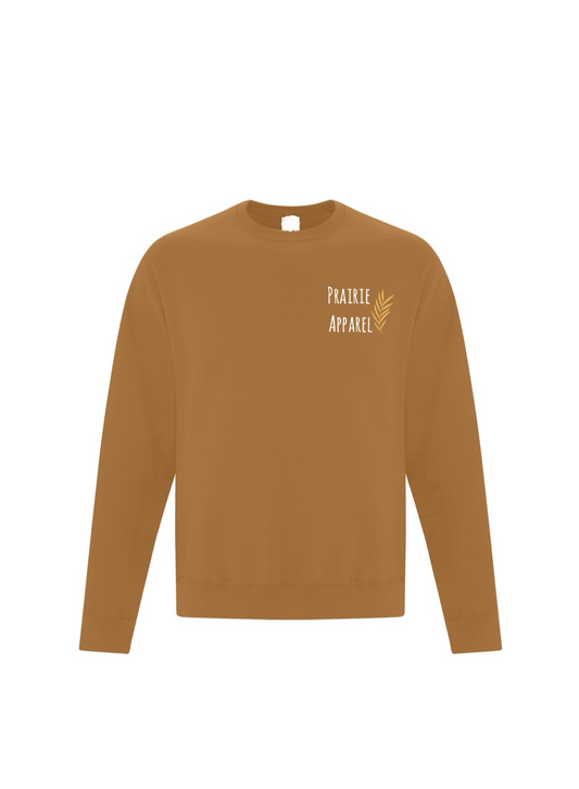 Prairie Apparel Caramel Crewneck Classic