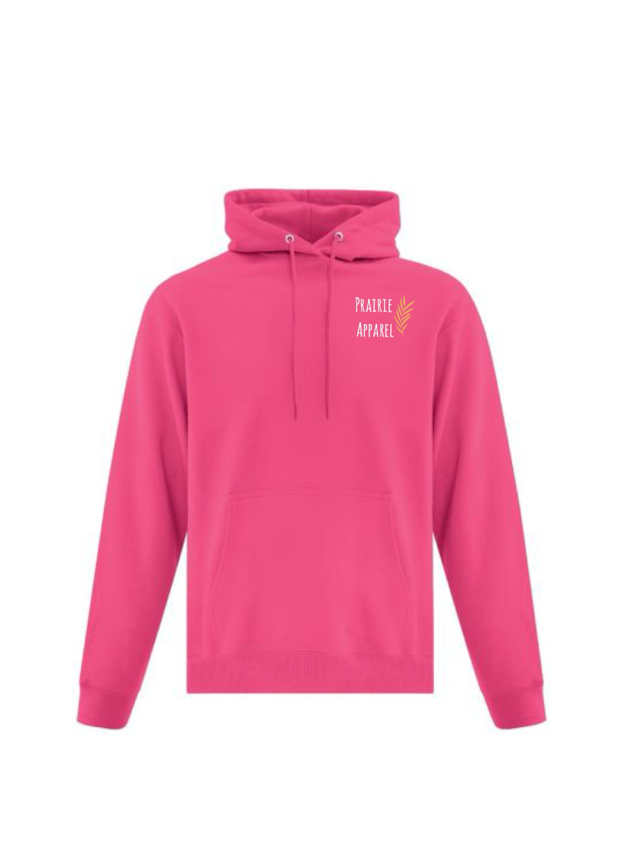 Prairie Apparel Flamingo Pink Hoodie Classic