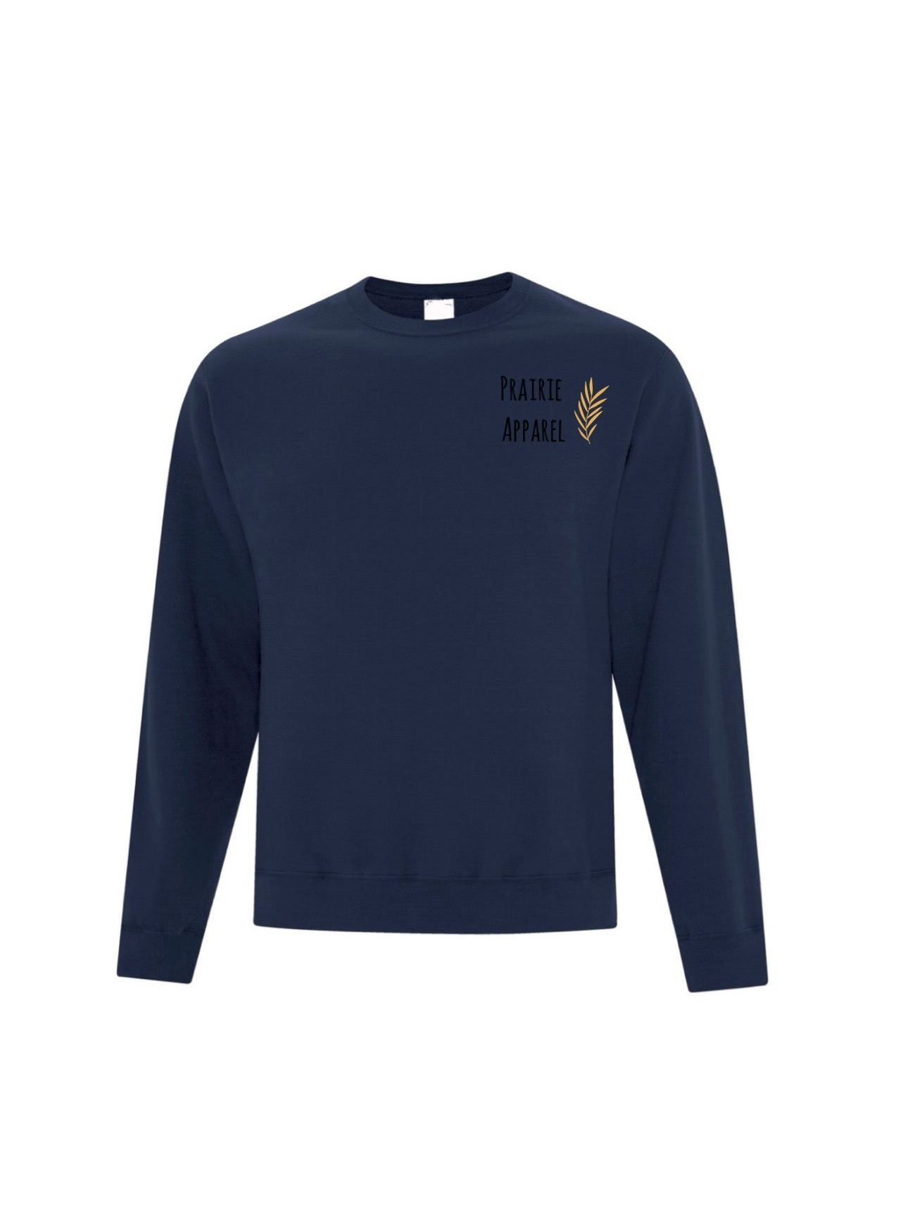 Prairie Apparel Blueberry Blue  Crewneck Classic