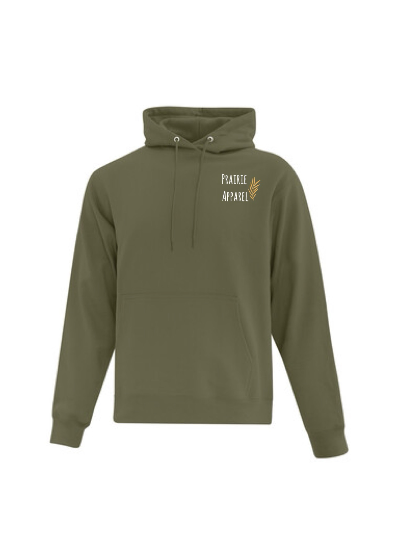 Prairie Apparel Army Green Hoodie Classic