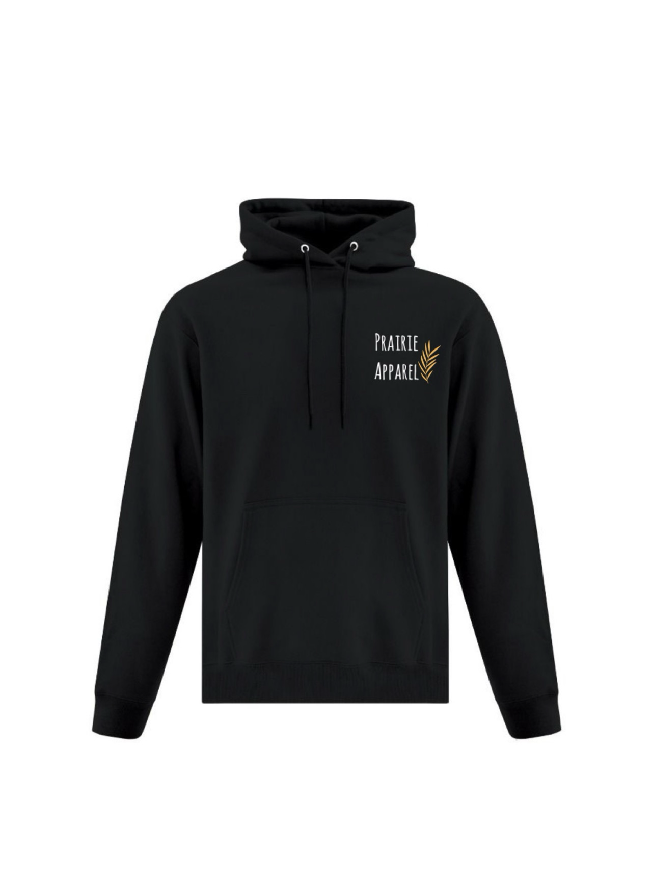 Prairie Apparel Coal Black Hoodie Classic