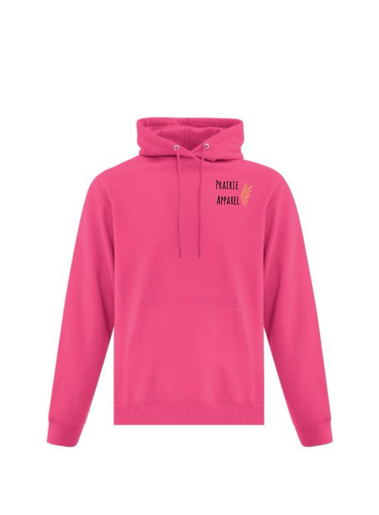 Prairie Apparel Flamingo Pink Hoodie Classic