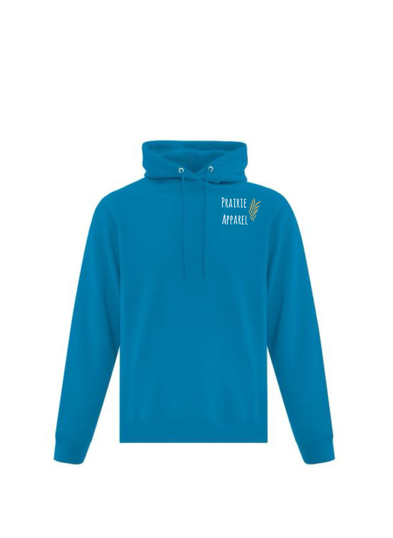 Prairie Apparel Peacock Blue Hoodie Classic