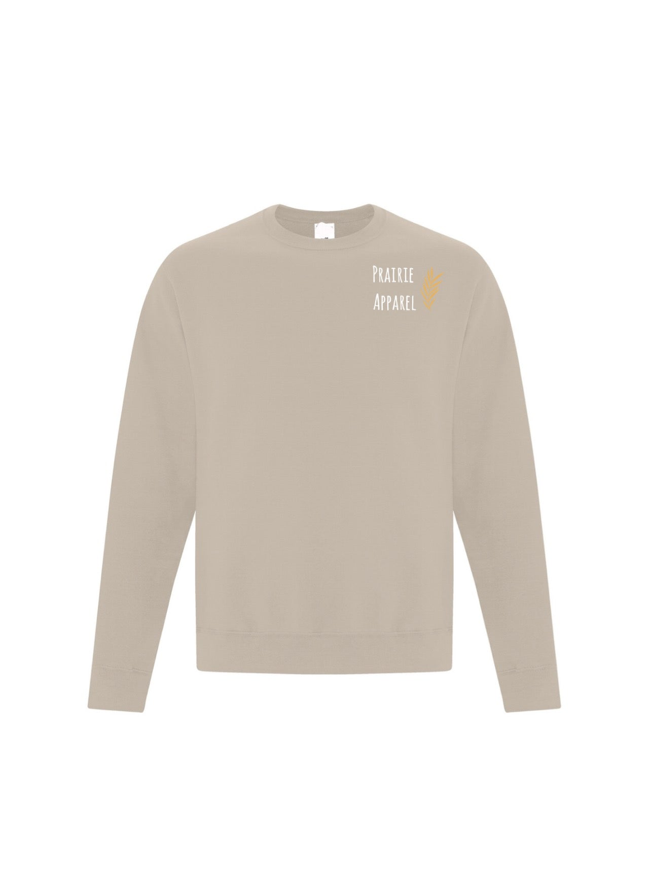 Prairie Apparel Sand Beige Crewneck Classic