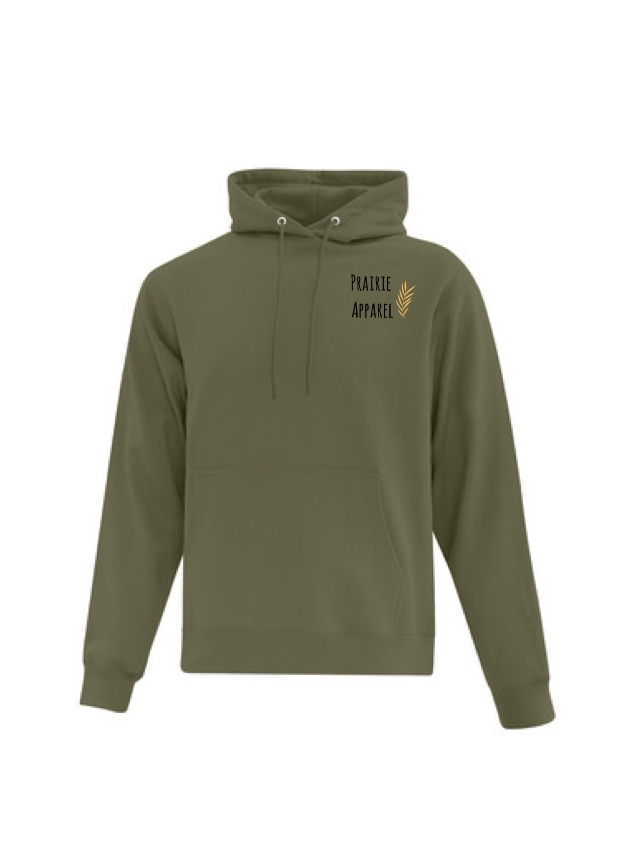 Prairie Apparel Army Green Hoodie Classic