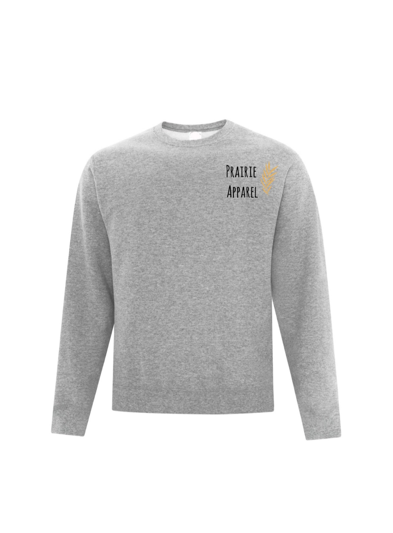 Prairie Apparel Tornado Grey Crewneck Classic