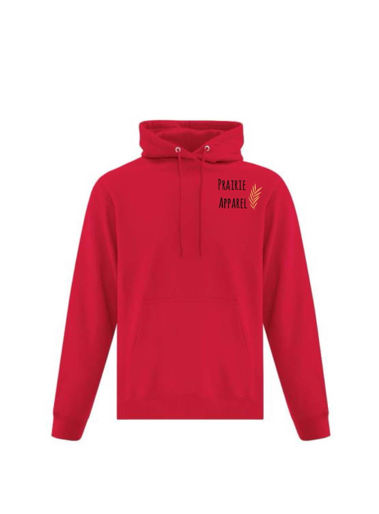 Prairie Apparel Fire Red Hoodie Classic