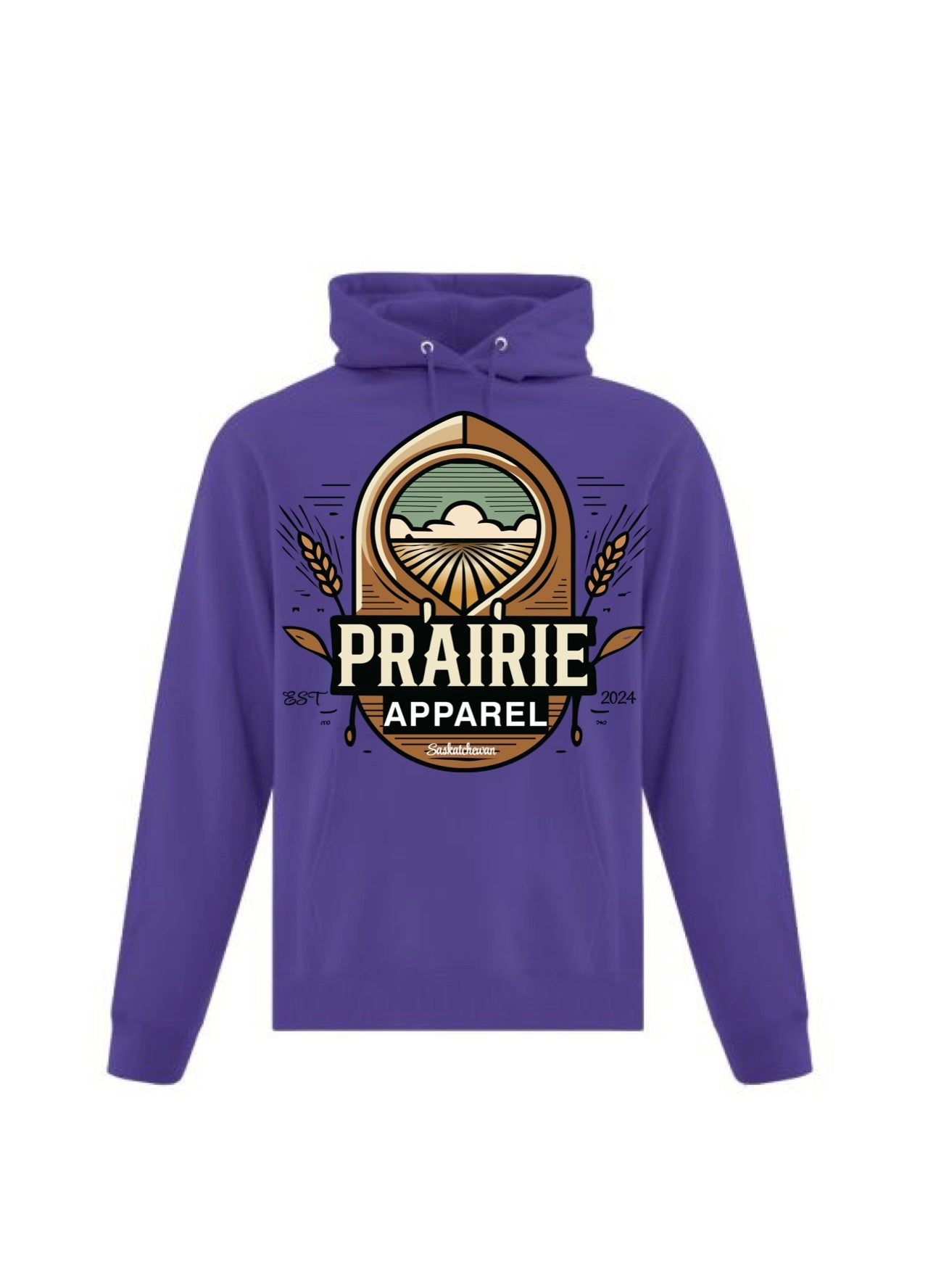 Prairie Apparel Plum Purple Hoodie 2.0