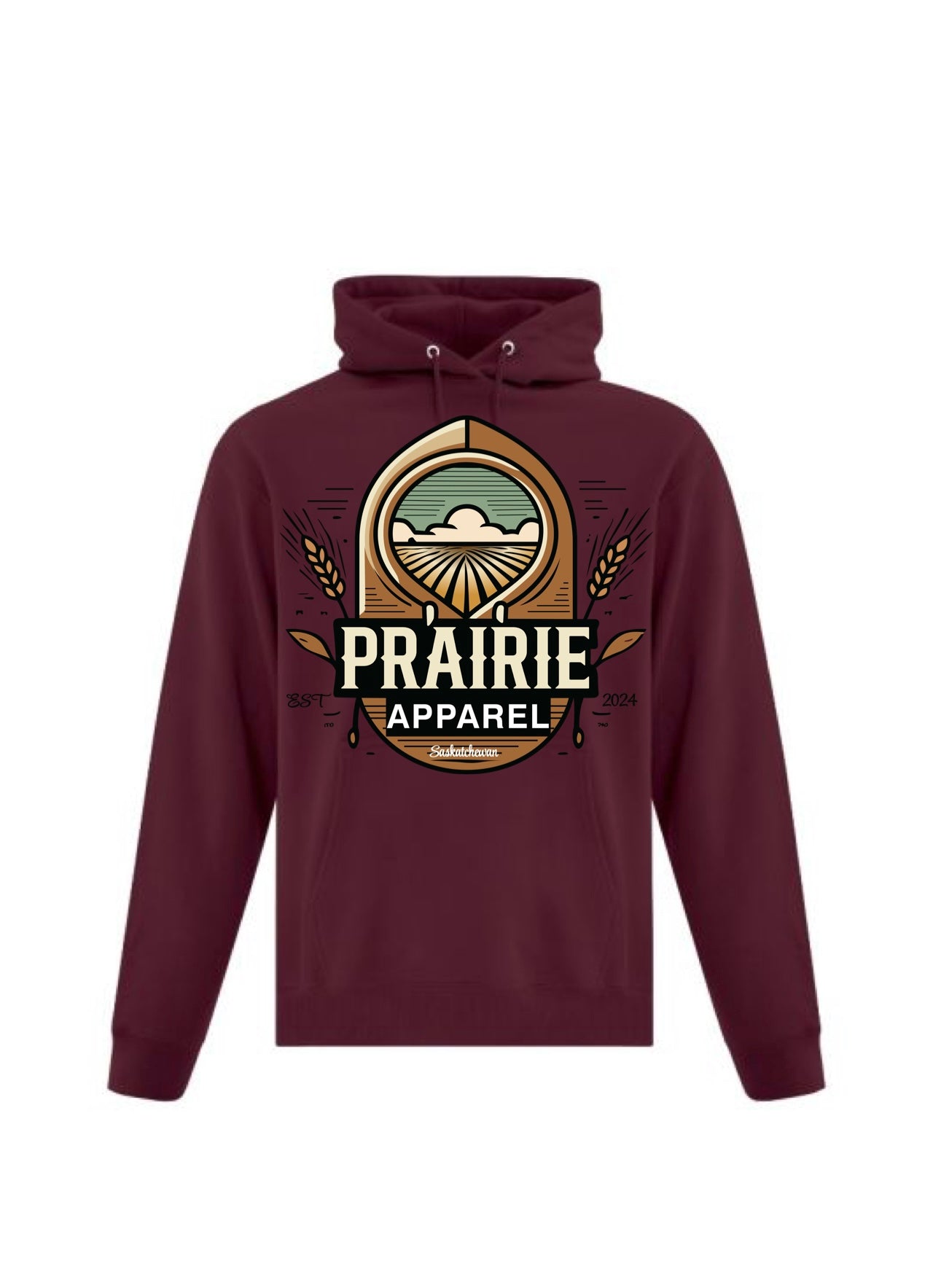 Prairie Apparel Cherry Red Hoodie 2.0