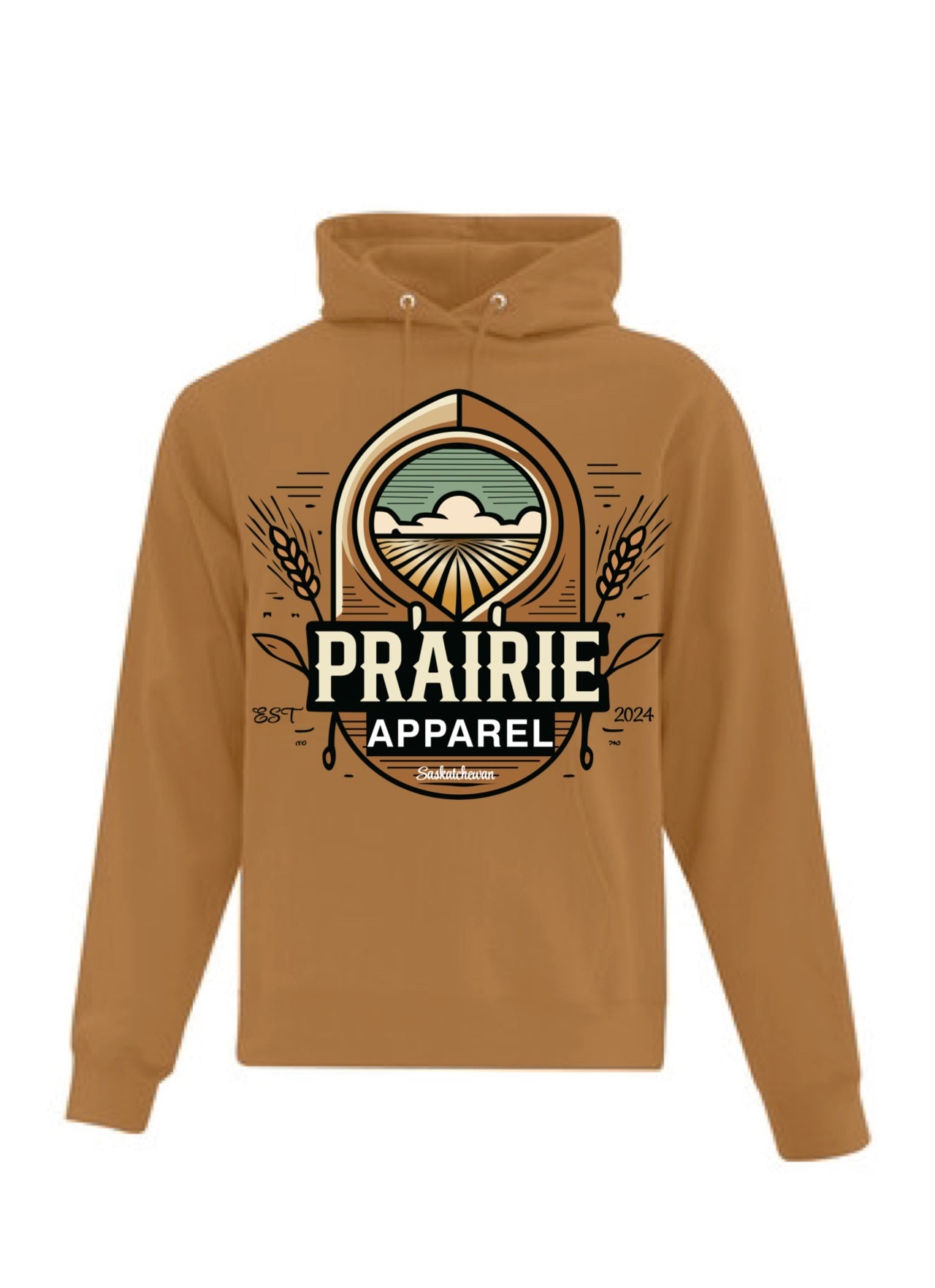 Prairie Apparel Caramel Hoodie 2.0