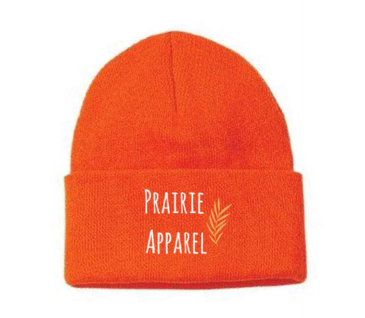 Prairie Apparel Tiger Orange Toque