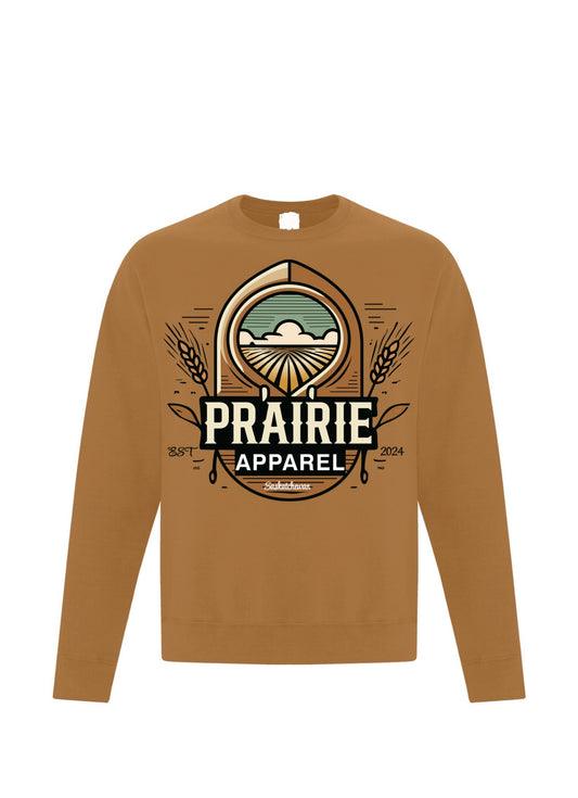 Prairie Apparel Caramel Crewneck 2.0