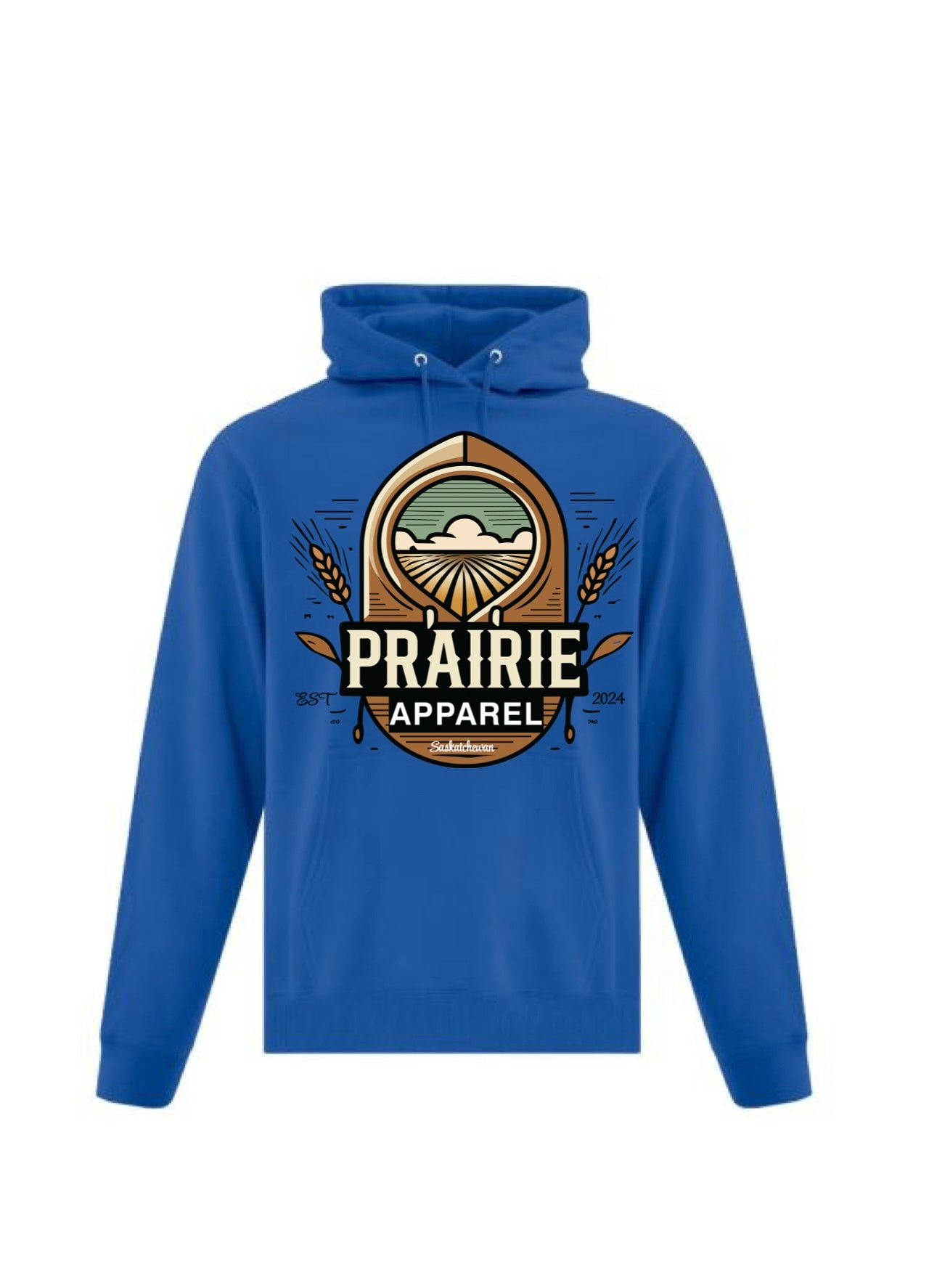 Prairie Apparel Oiler Blue Hoodie 2.0