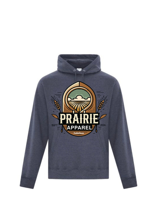 Prairie Apparel Shark Grey Hoodie 2.0