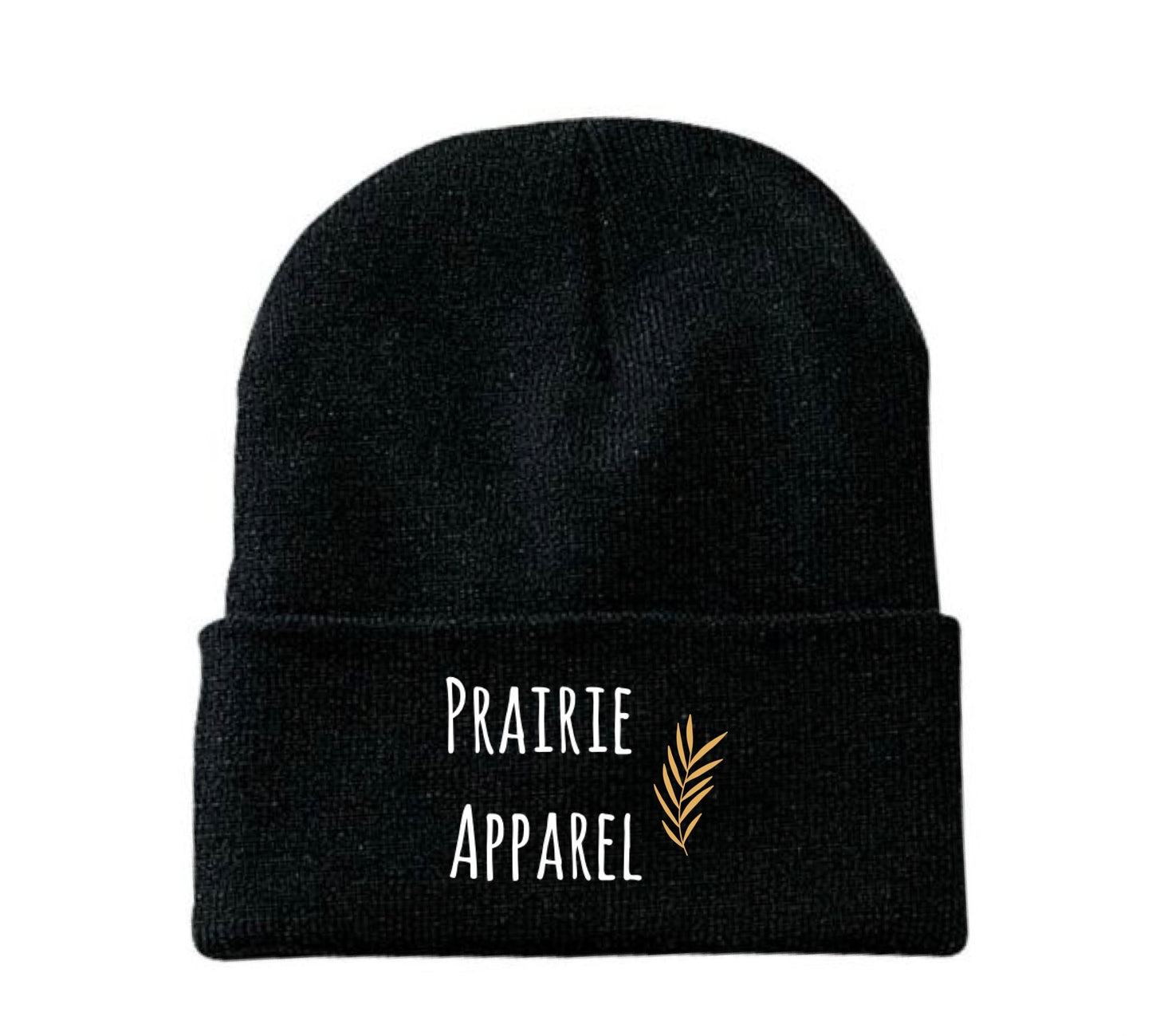 Prairie Apparel Coal Black Toque