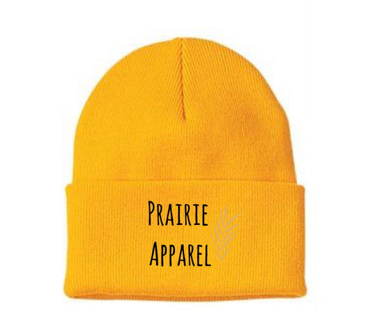 Prairie Apparel Hilltop Yellow Toque