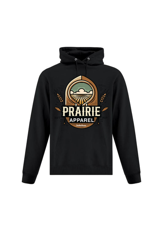 Prairie Apparel Coal Black Hoodie 2.0