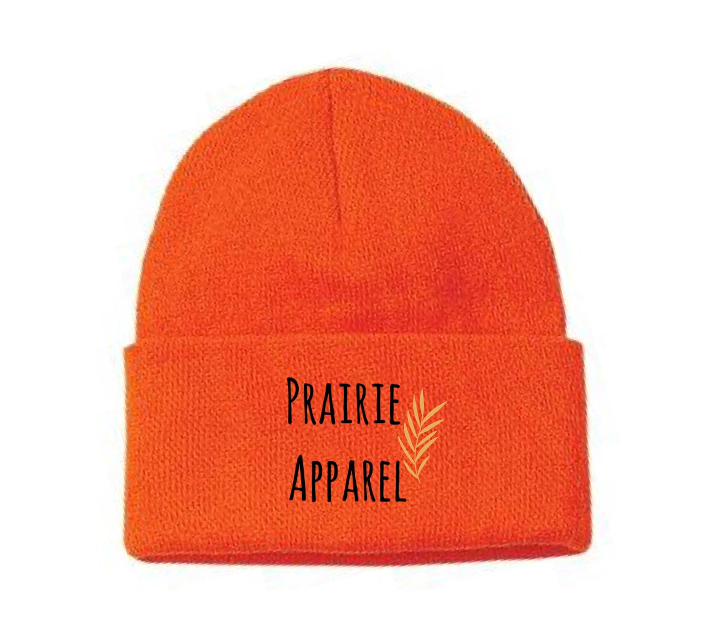 Prairie Apparel Tiger Orange Toque