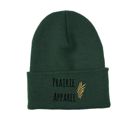 Prairie Apparel Pine Green Toques