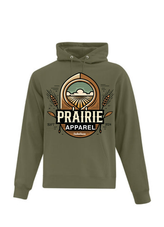 Prairie Apparel Army Green Hoodie 2.0