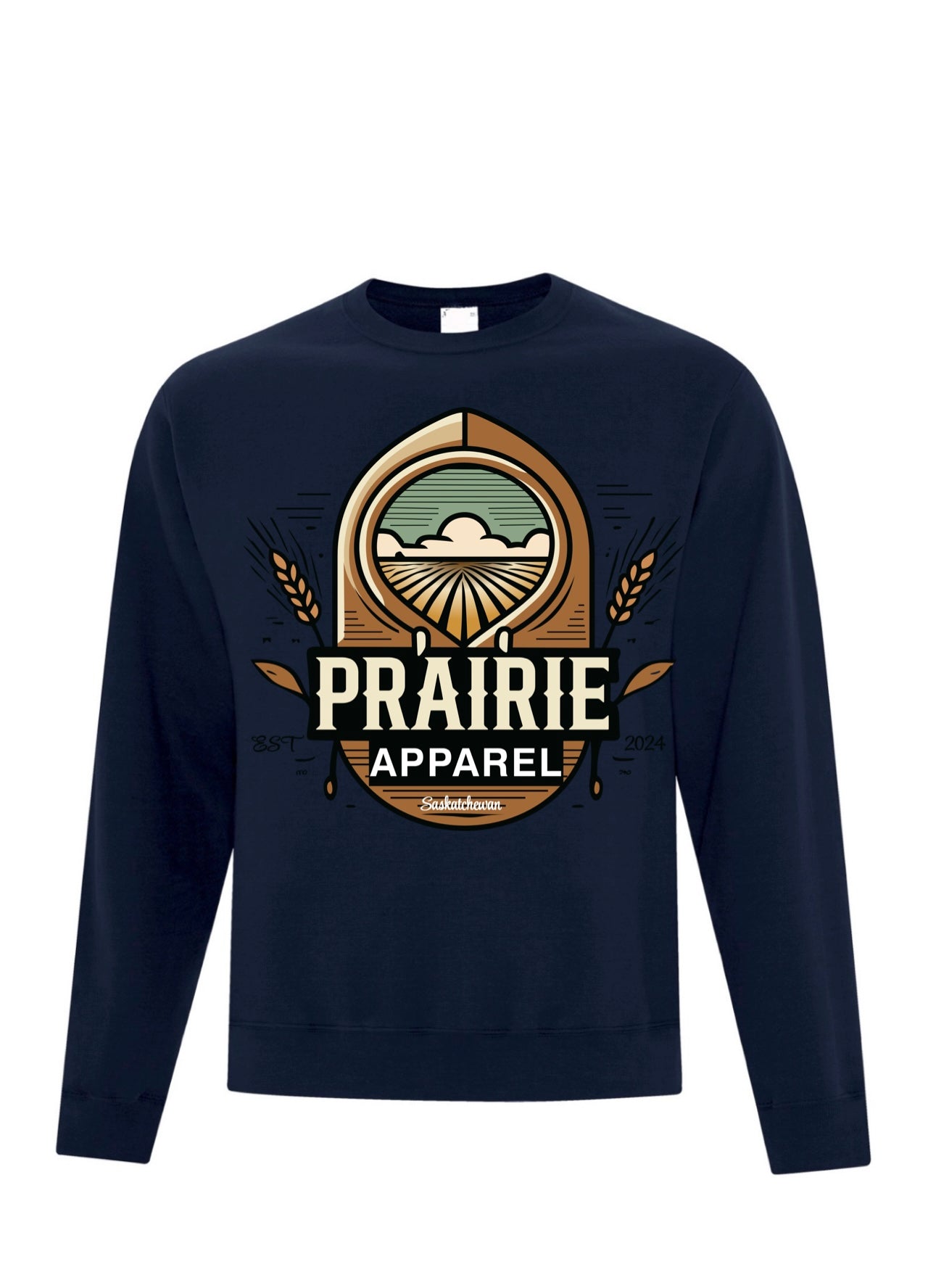 Prairie Apparel Galaxy Navy Crewneck 2.0