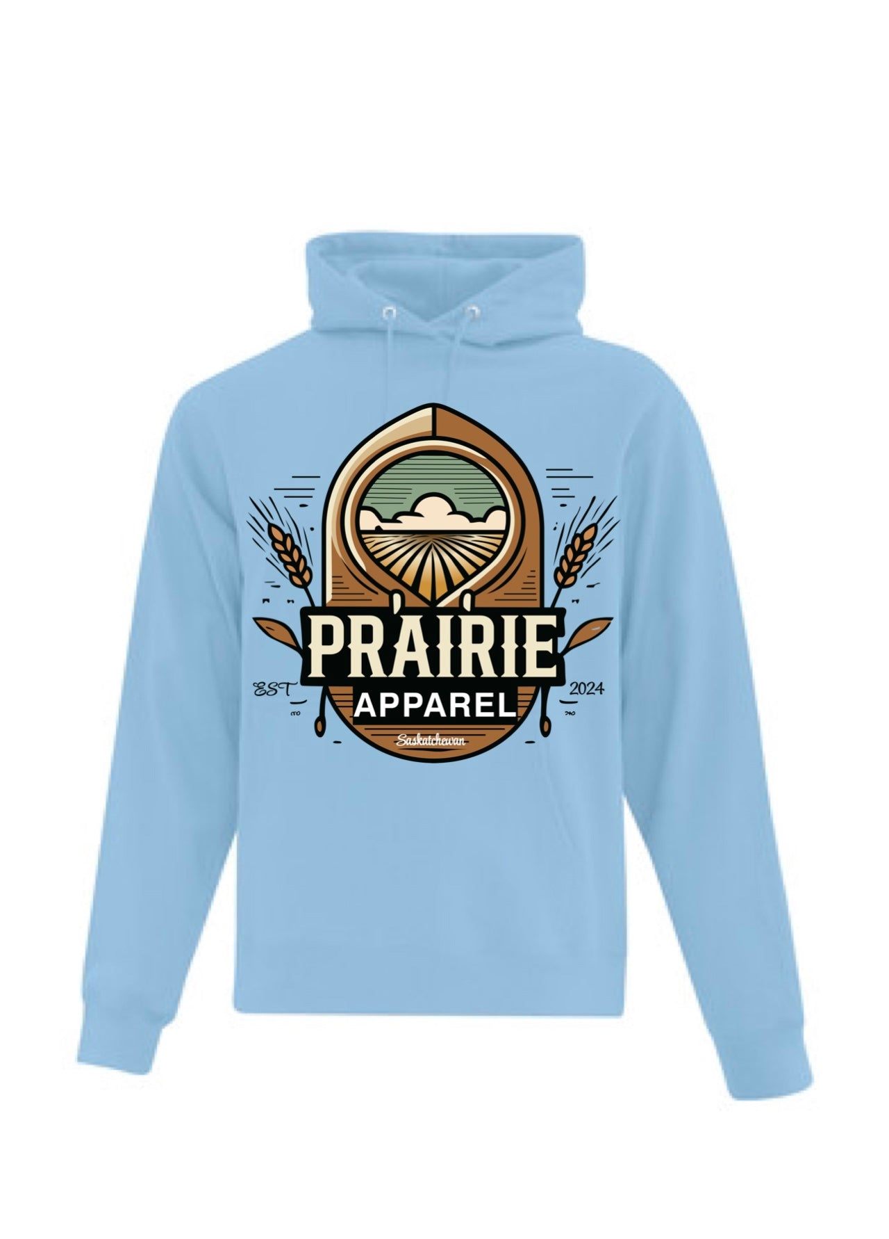 Prairie Apparel Sky Blue Hoodie 2.0