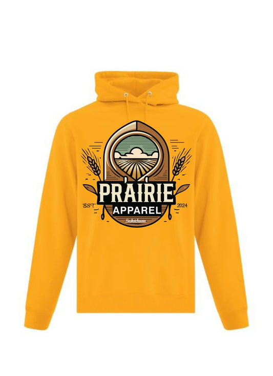 Prairie Apparel Hilltop Yellow Hoodie 2.0